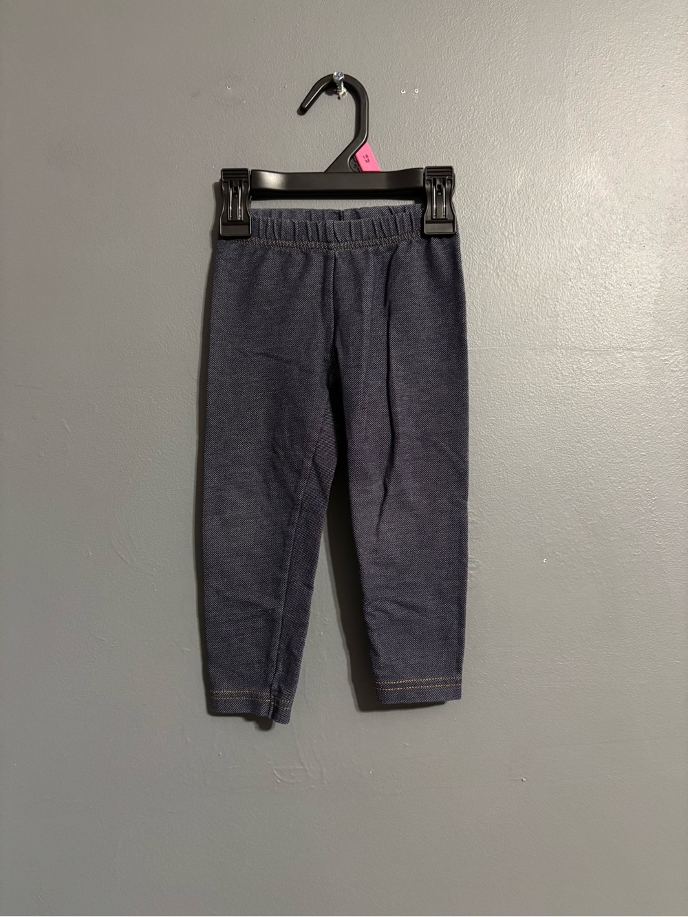 Simple Joys by Carter's Classic blue denim color leggings casual Pants girls 2T